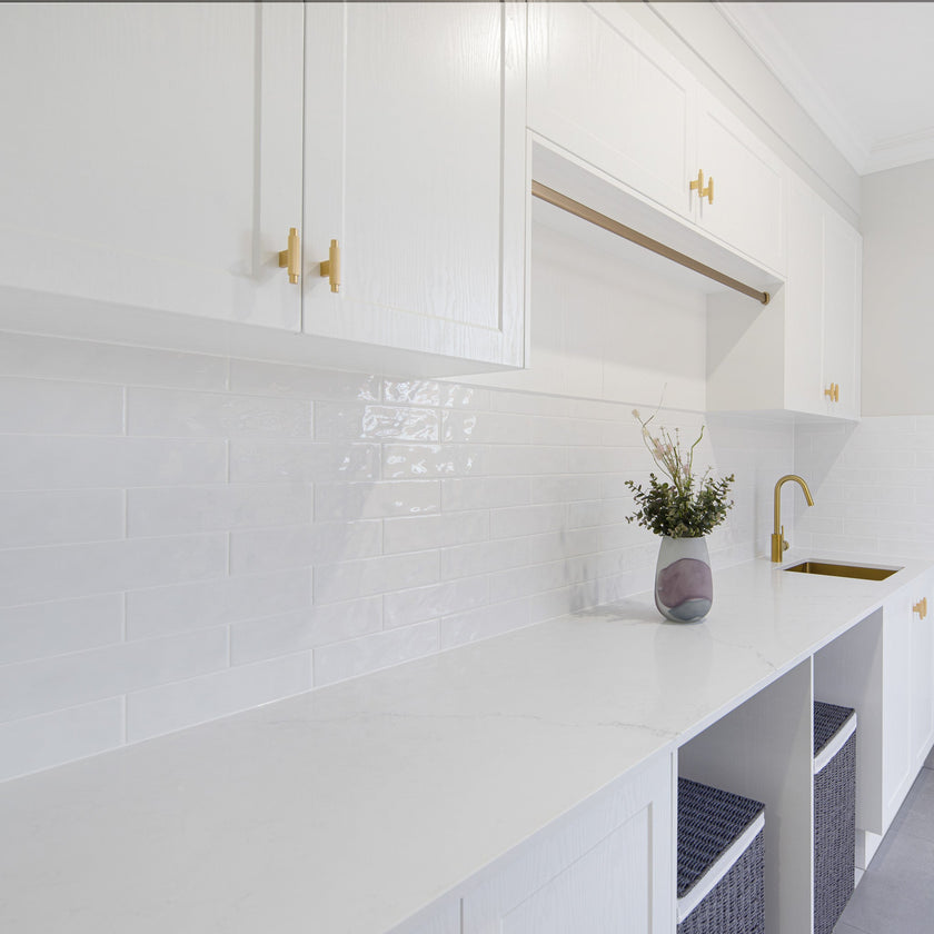Wave White Gloss Subway