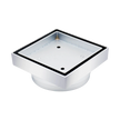 Floor waste Bermuda Mega Square 100mm Chrome