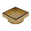 Floor Waste Bermuda Mega Square 100mm Gold