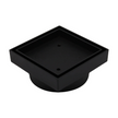 Floor Waste Bermuda Mega Square 80mm Matte Black