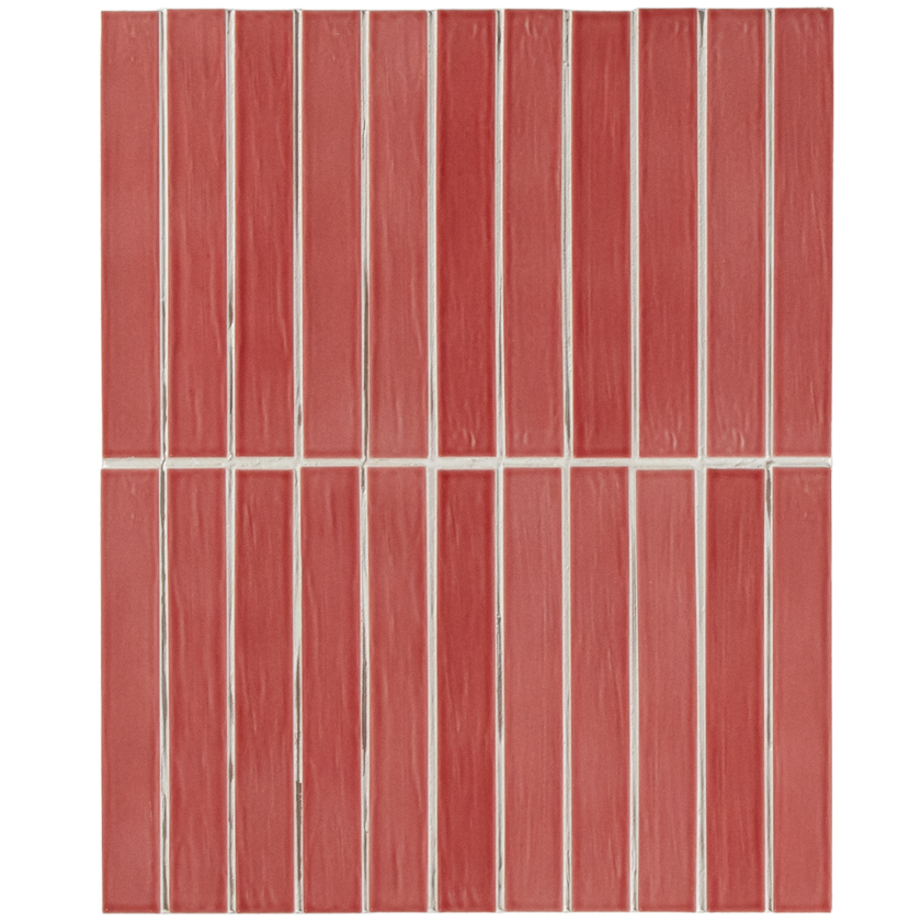 Porcelain Pink Glossy Mosaic