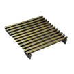 115 x 115 Brass Grate Top Used With Tile Insert Drain Copper