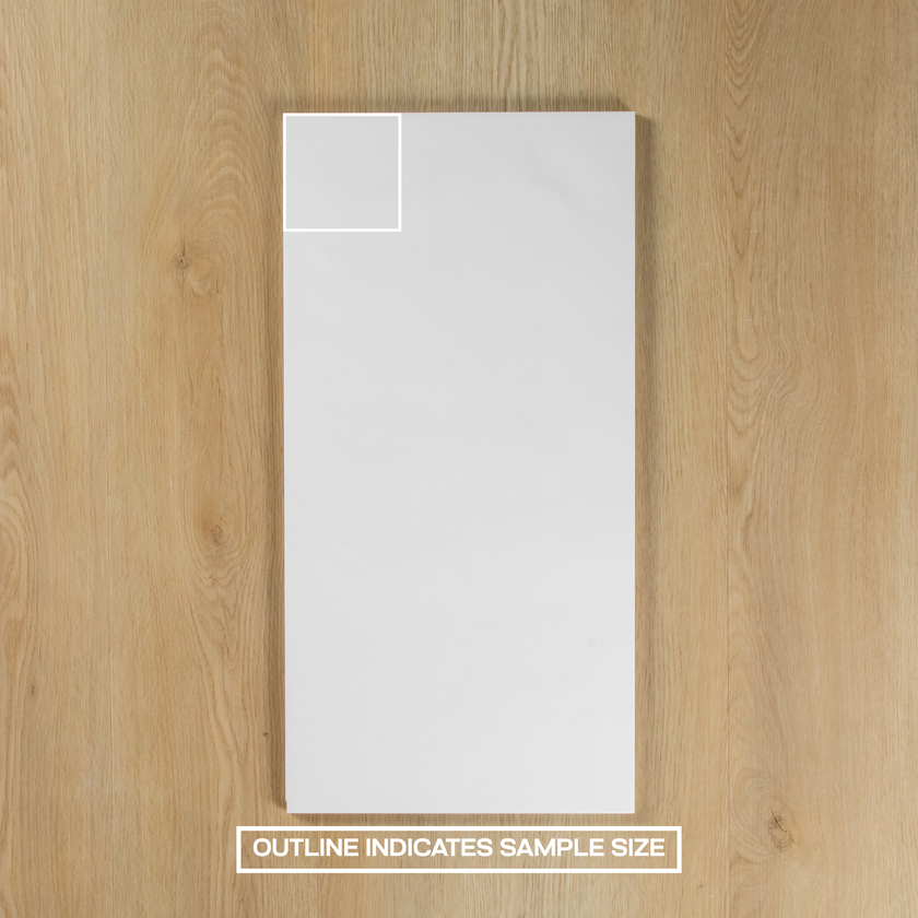 Ripple Wavy White Matte