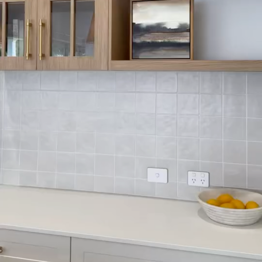 Casablanca White Matte Square