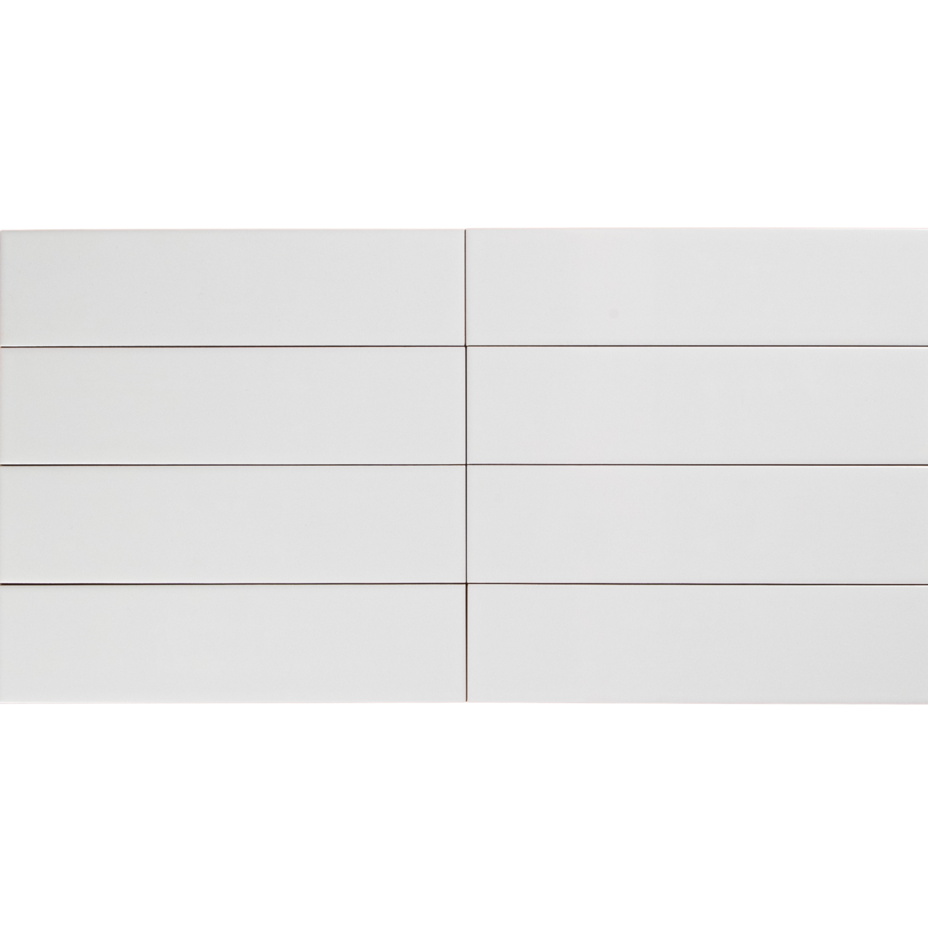 White Gloss Bevelled Subway