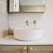Noosa White Gloss Wave