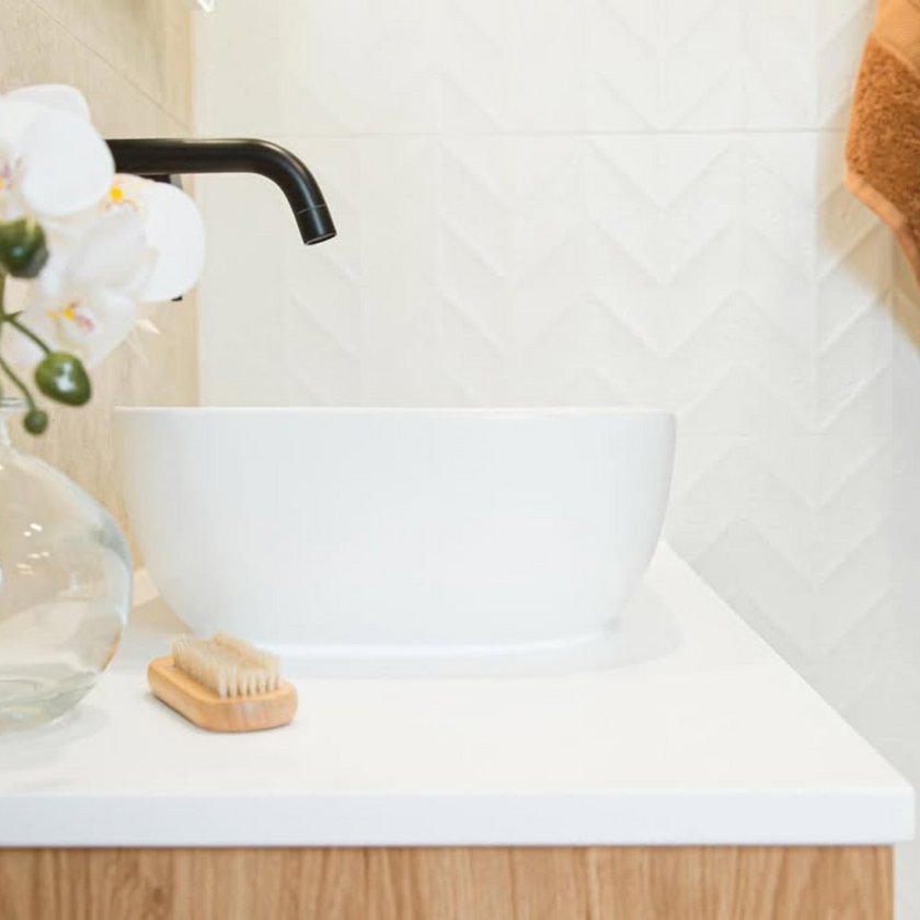 Chevron White Gloss