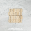 Travertine Ashlar Mosaic Beige
