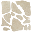 Travertine Stone Ivory Crazy Pave In Out
