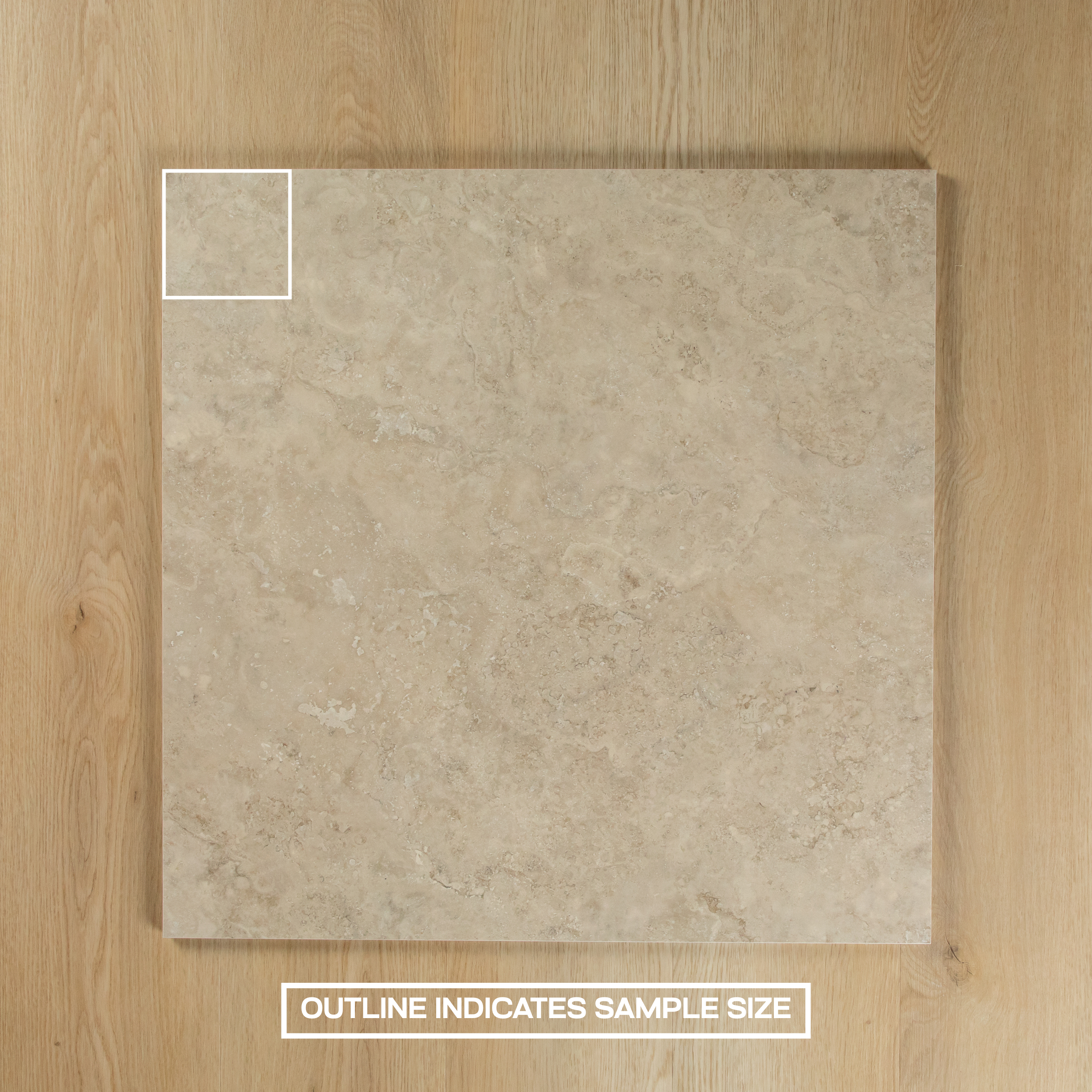 Travertine Stone Natural + Noosa White