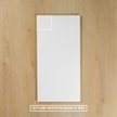 White Gloss Pressed Edge