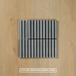 Clovelly Antique Grey Gloss Concave Kit Kat Mosaic