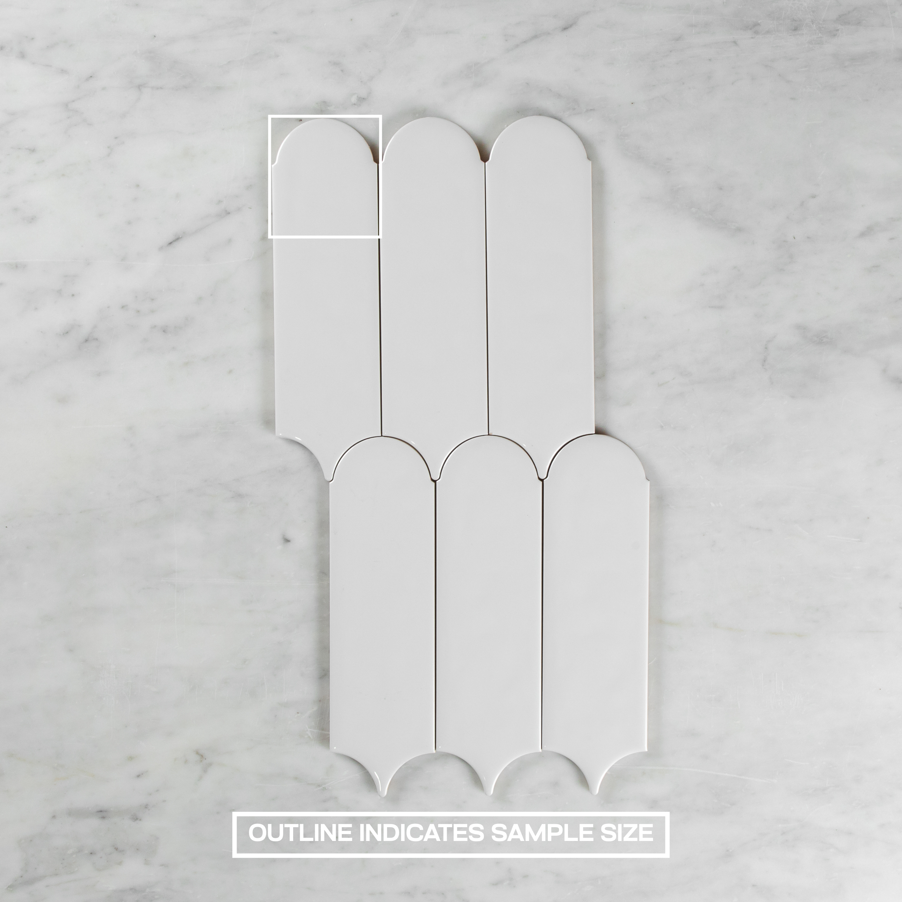 Flemmington Feather White Ripple Gloss