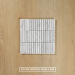 Carrara Marble Mosaic Kit Kat Natural Stone