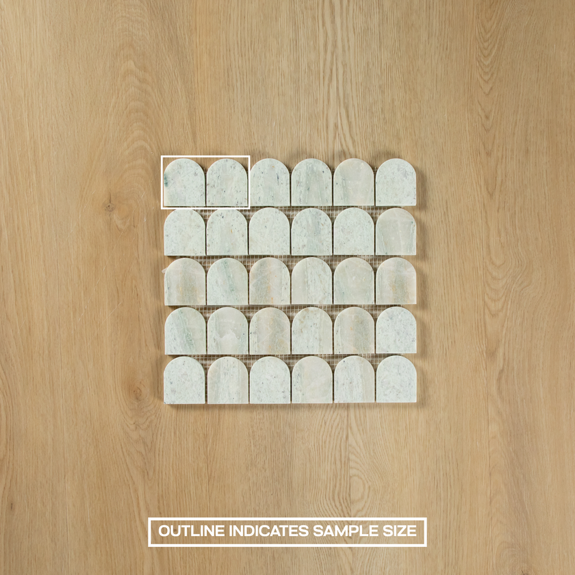 Mini Arch Mosaic Ming Green