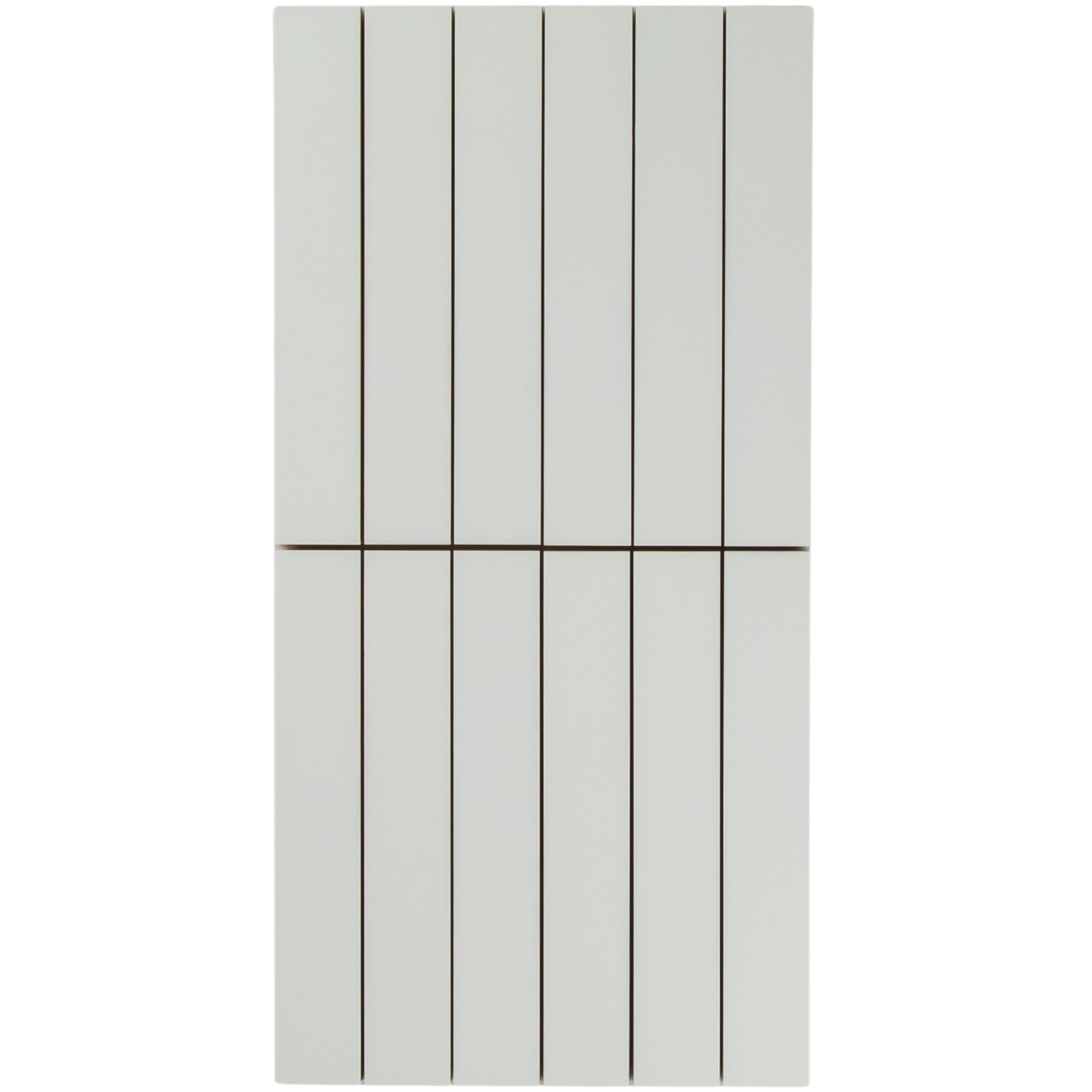 Matte White Rectified Mosaic