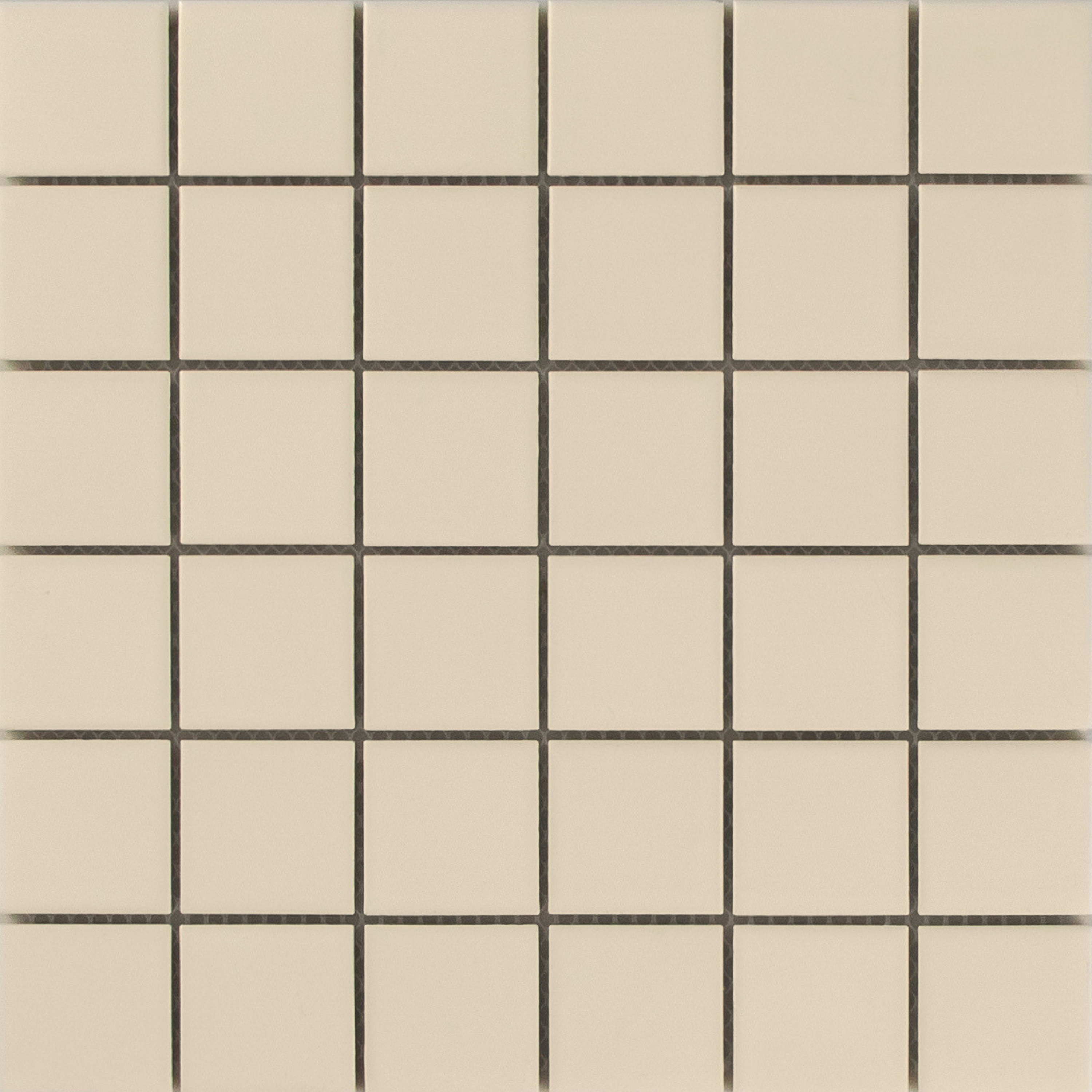 Ivory Cream Matte 48 x 48 Mosaic