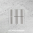 Byron Kit Kat Gloss White Mosaic