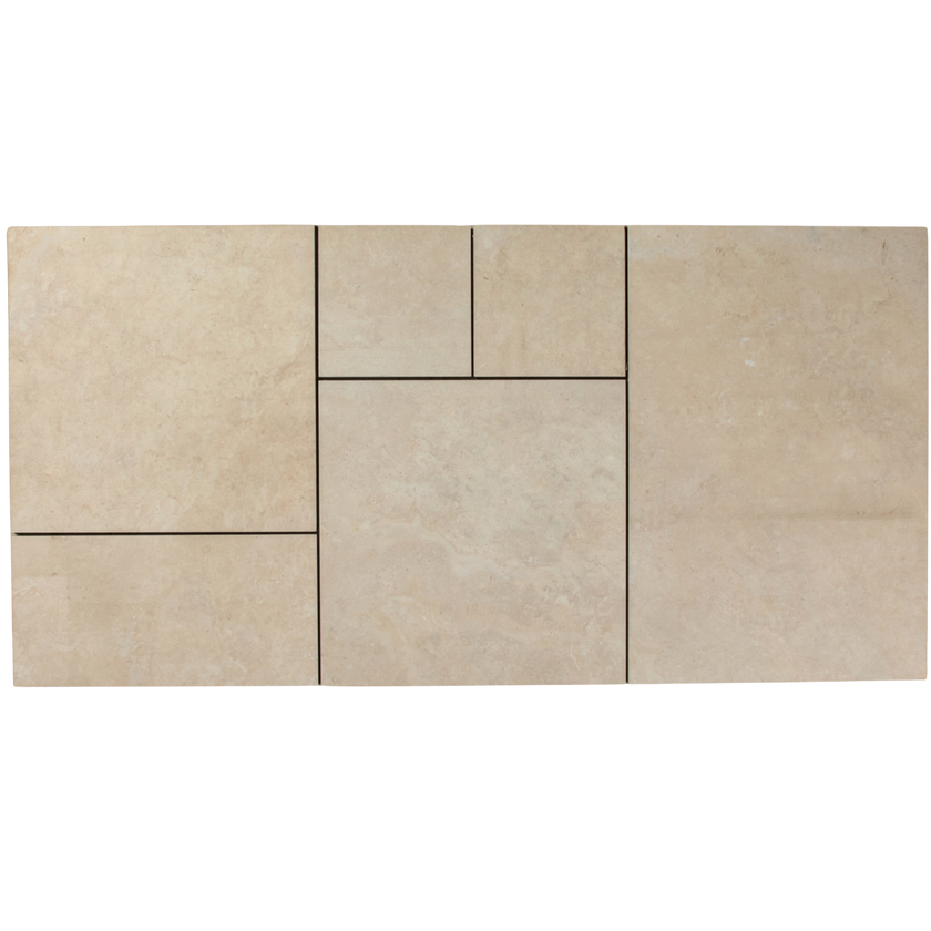 French Stone Beige French Pattern In Out
