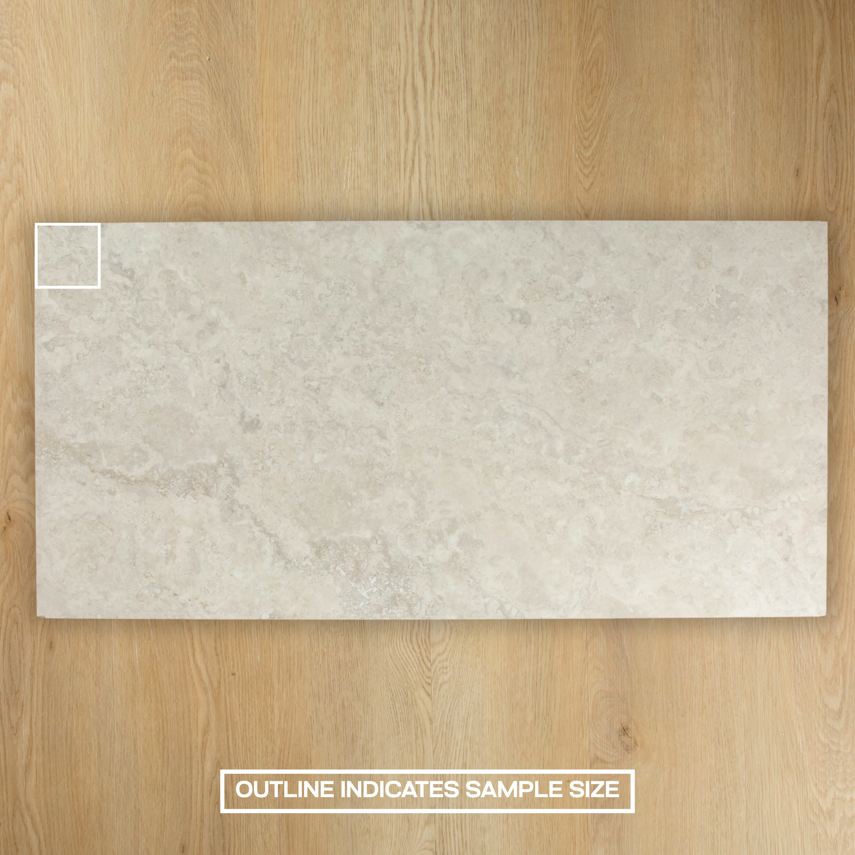 Travertine Stone Silver Matte