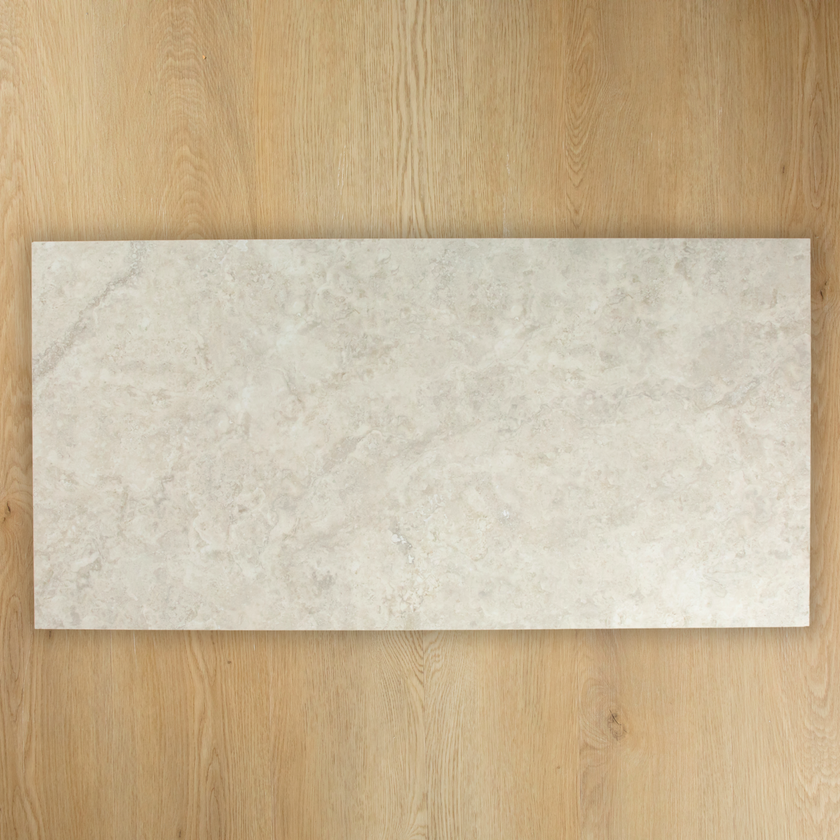 Travertine Stone Silver Matte