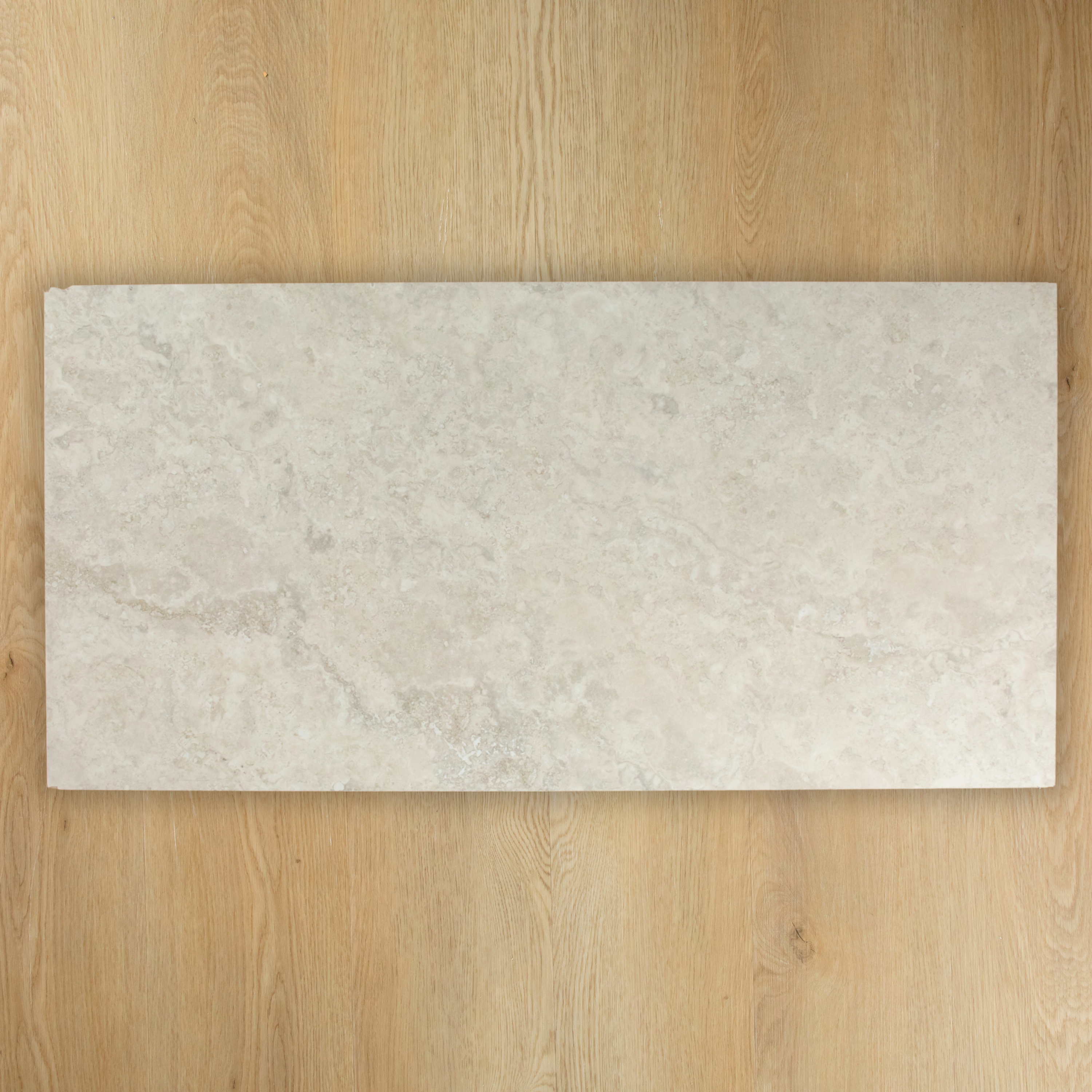 Travertine Stone Silver Matte
