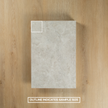 Travertine Stone Silver Drop Face Coping