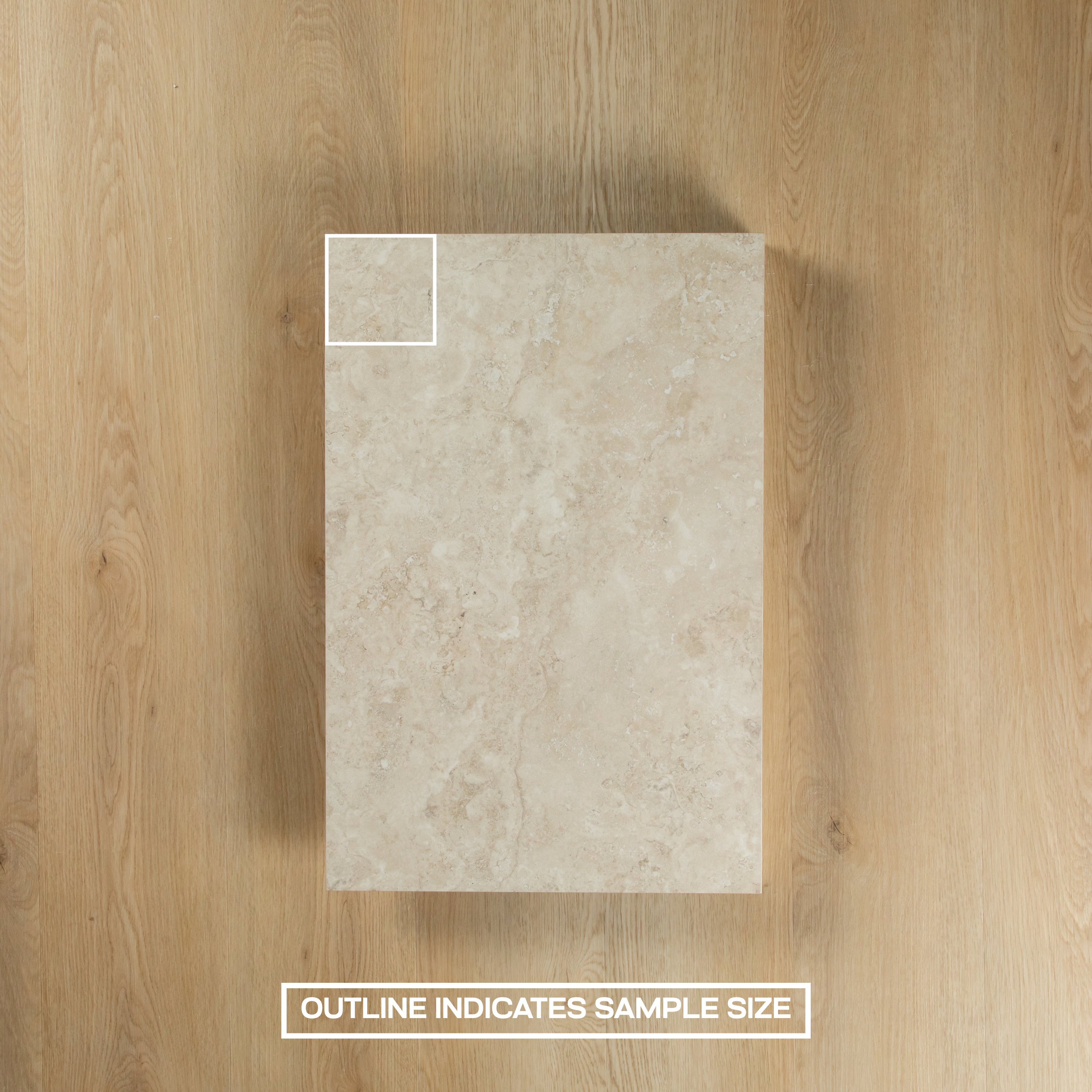 Travertine Stone Ivory Drop Face Coping