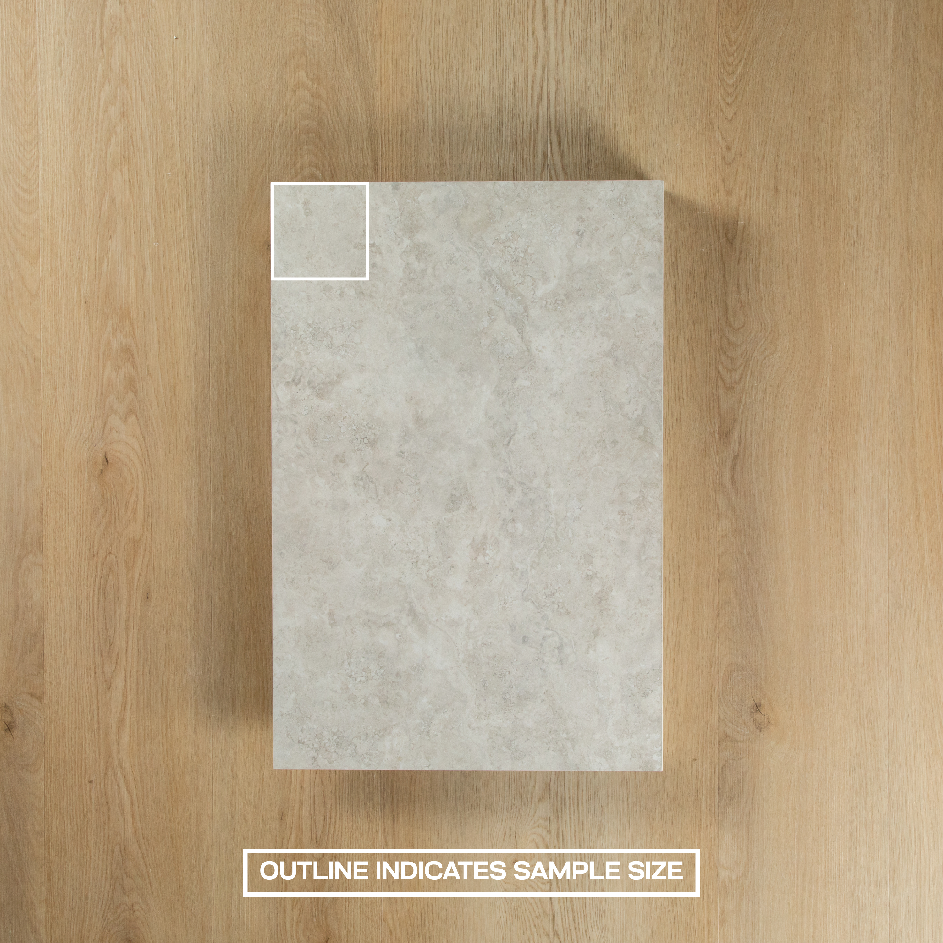 Travertine Stone Silver Drop Face Coping