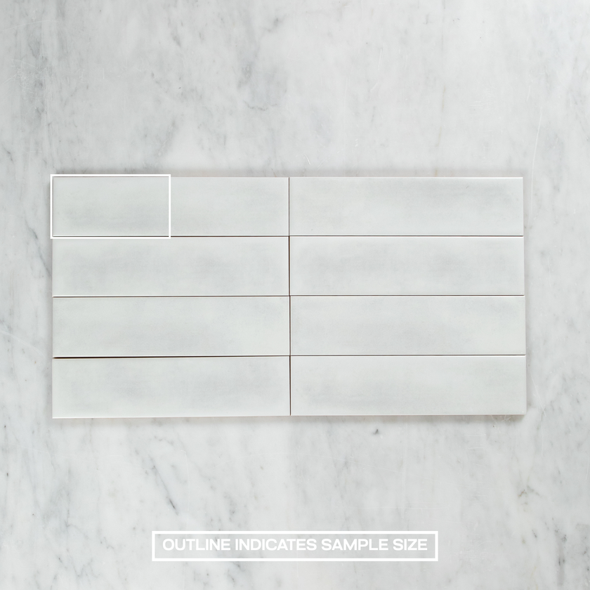 Boutique White Gloss Subway Ripple