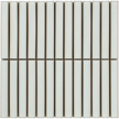 Clovelly Antique White Gloss Concave Kit Kat Mosaic