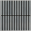 Clovelly Antique Grey Gloss Concave Kit Kat Mosaic