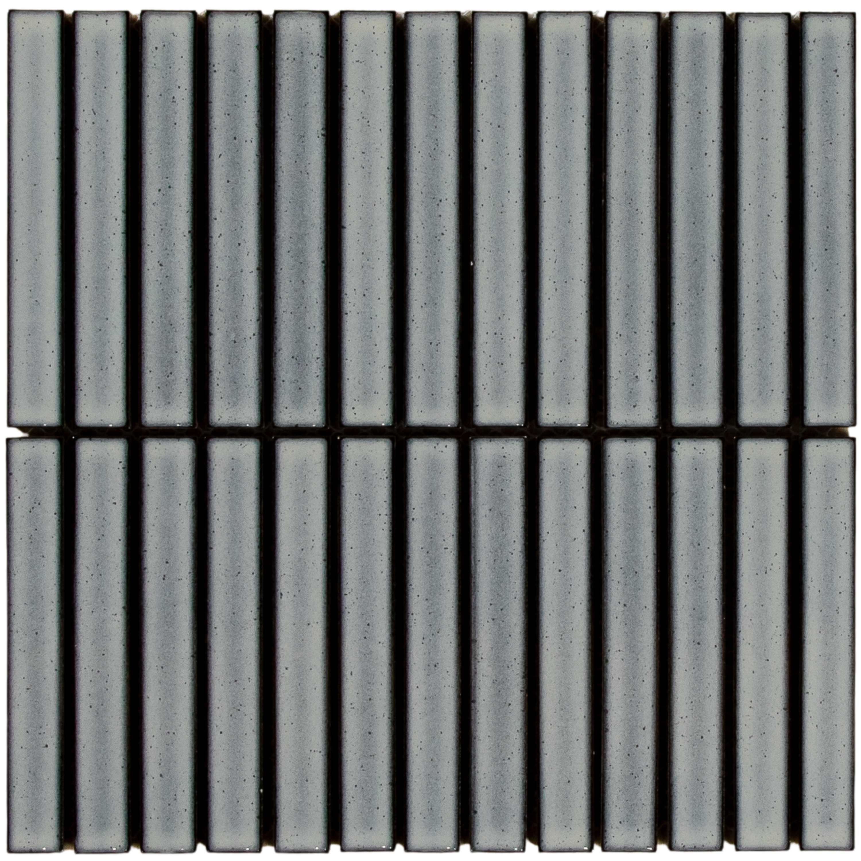 Clovelly Antique Grey Gloss Concave Kit Kat Mosaic