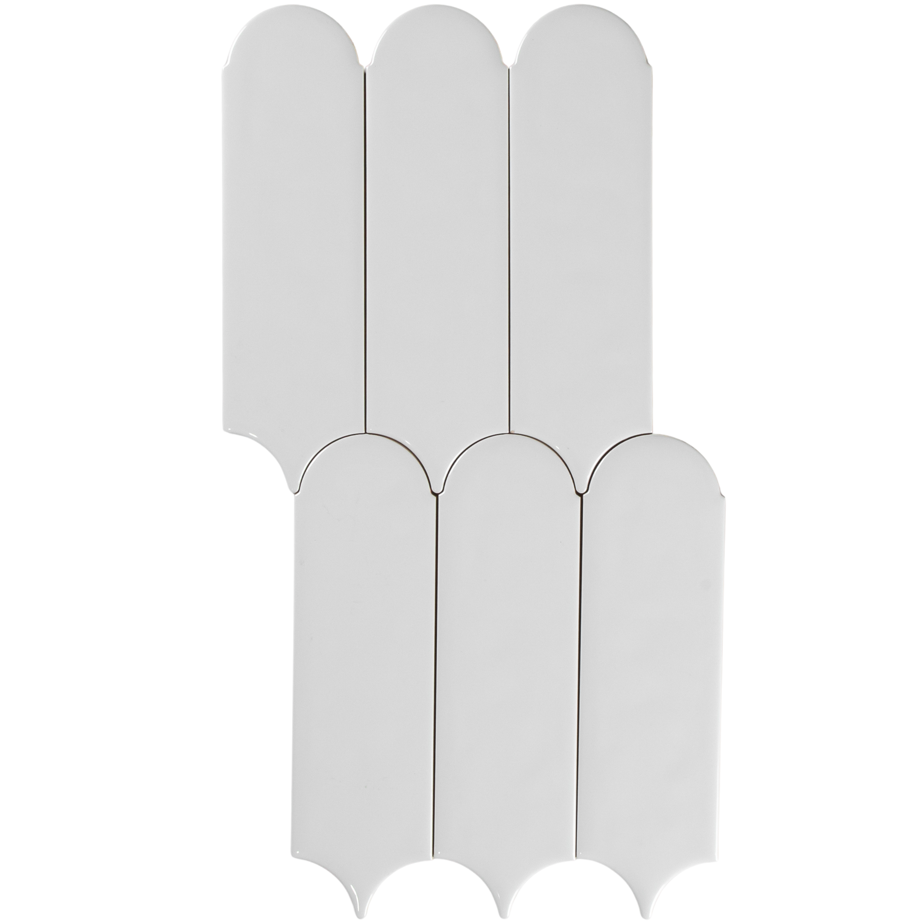 Flemmington Feather White Ripple Gloss