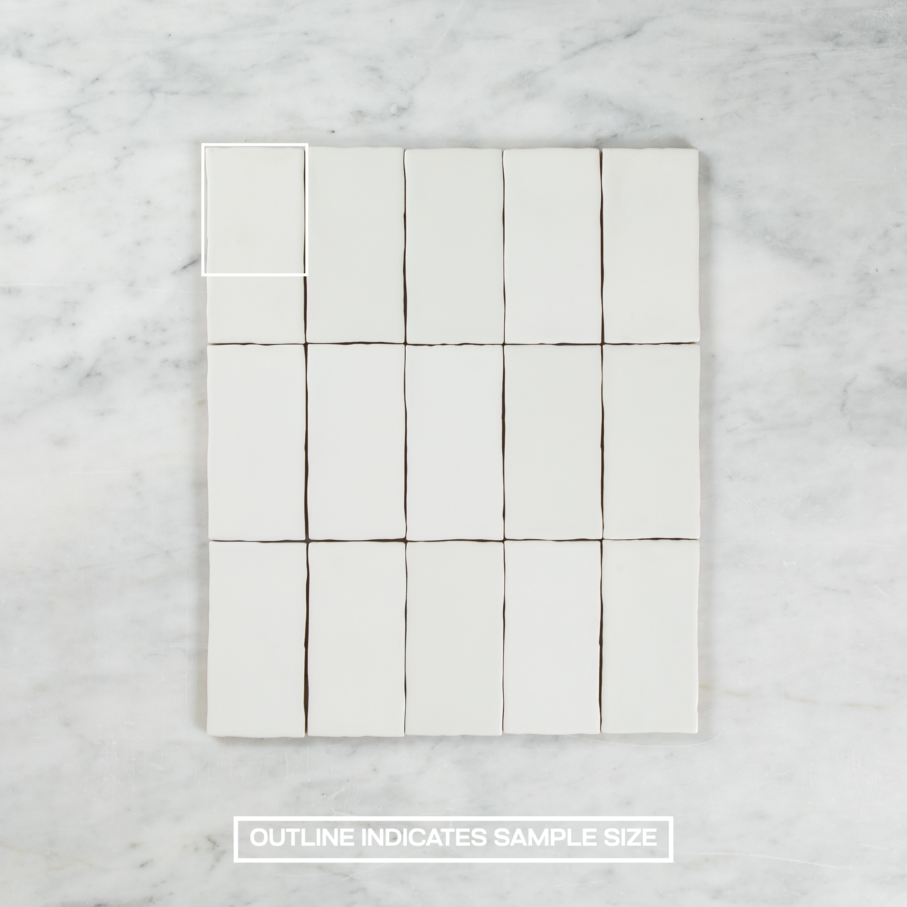 Noosa White Matte Wave