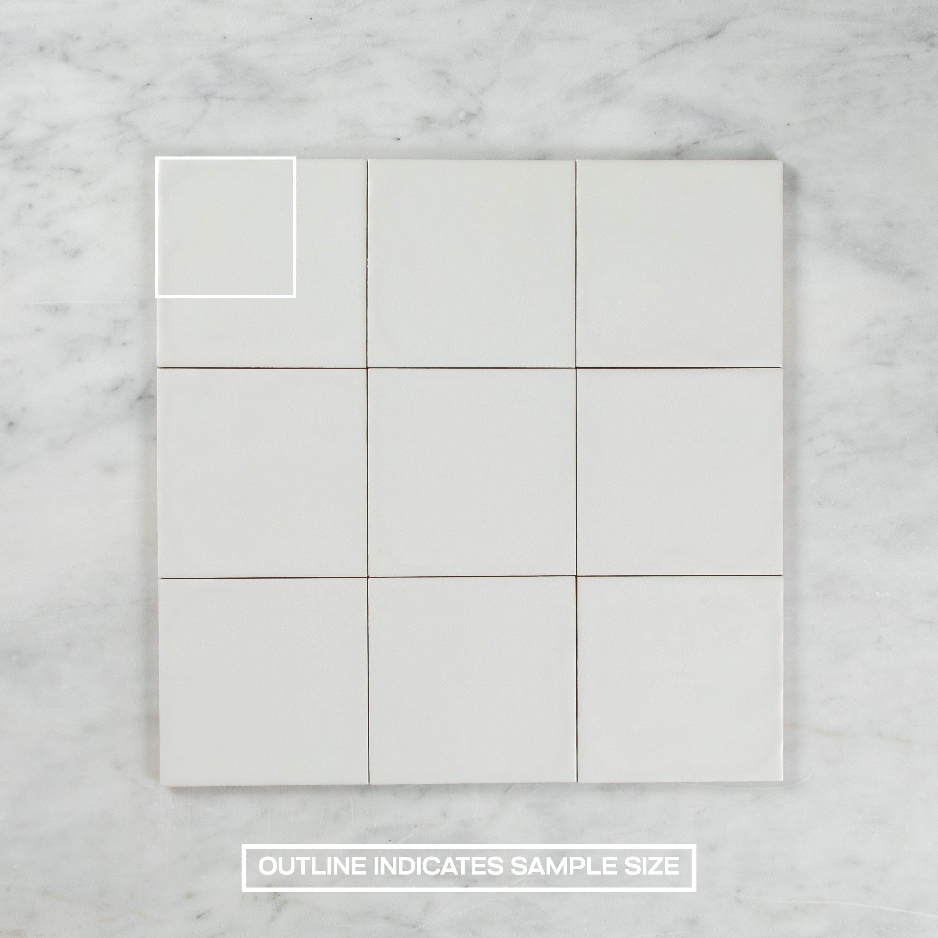 Noosa White Gloss Wave