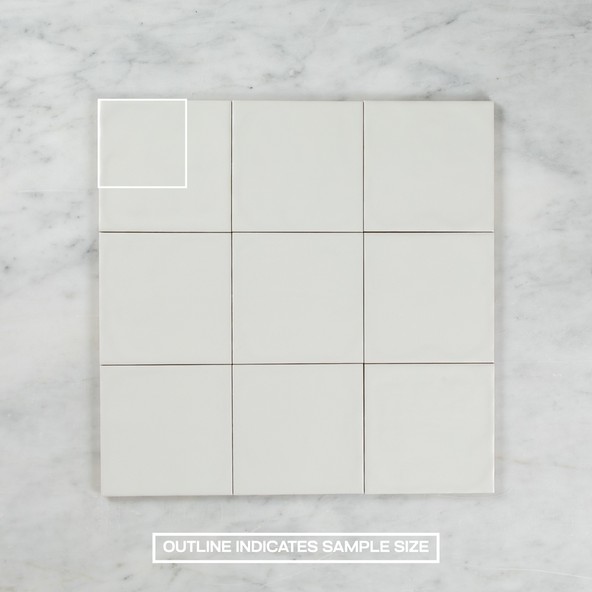 Noosa White Gloss Wave