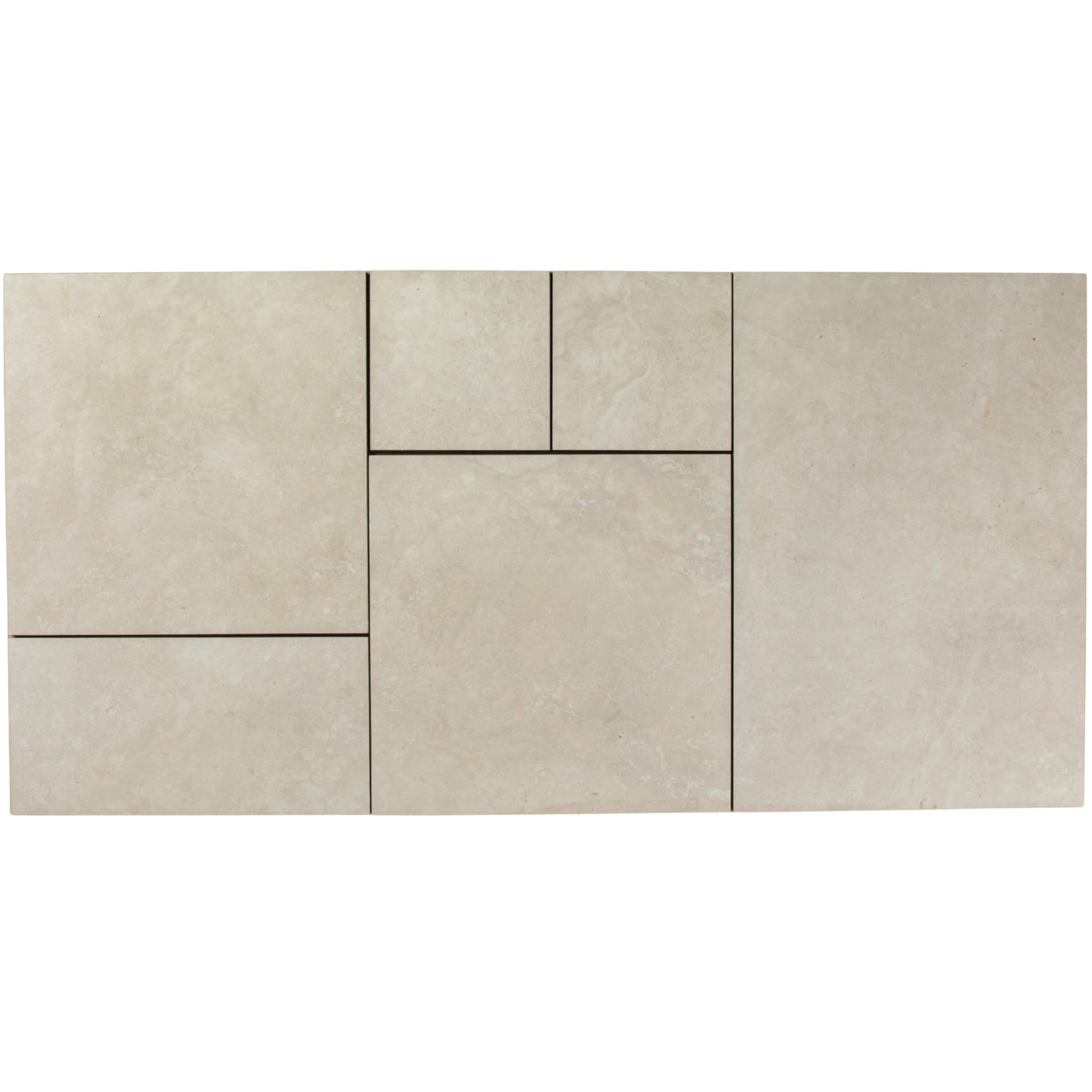 French Stone Bianco French Pattern In Out