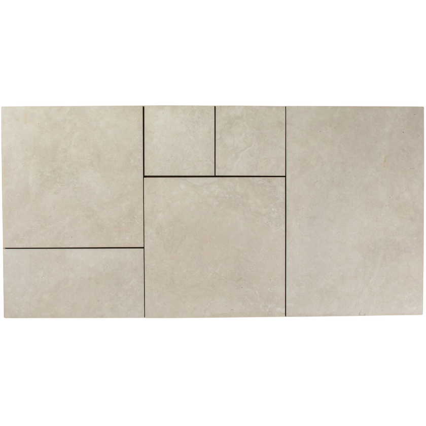 French Stone Bianco French Pattern In Out