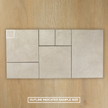 French Stone Bianco French Pattern In Out