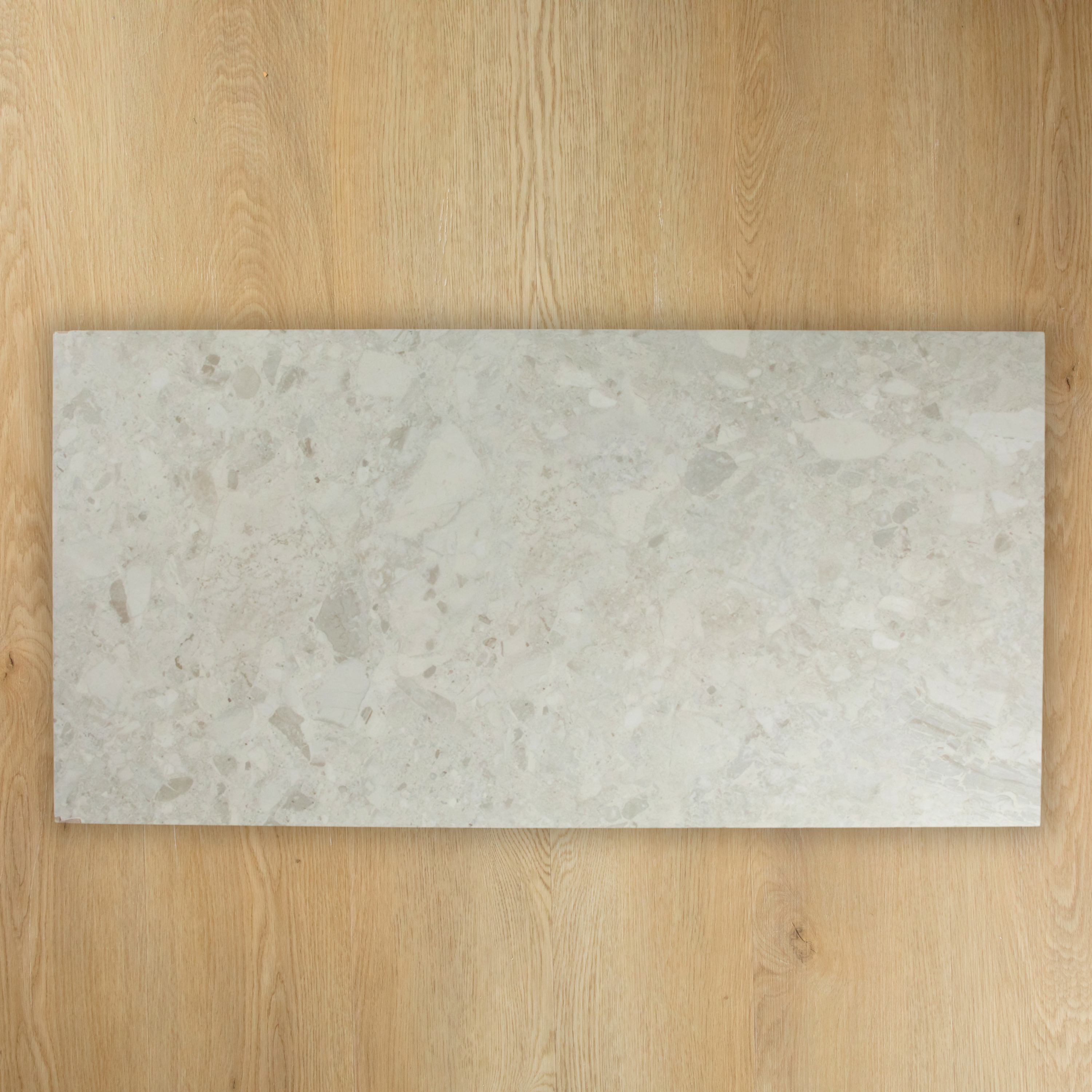 Terrazzo Stone Light Grey In Out