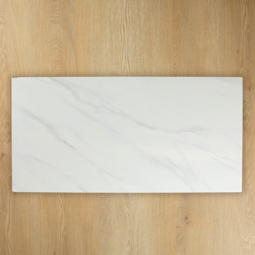 Light Carrara White Polished