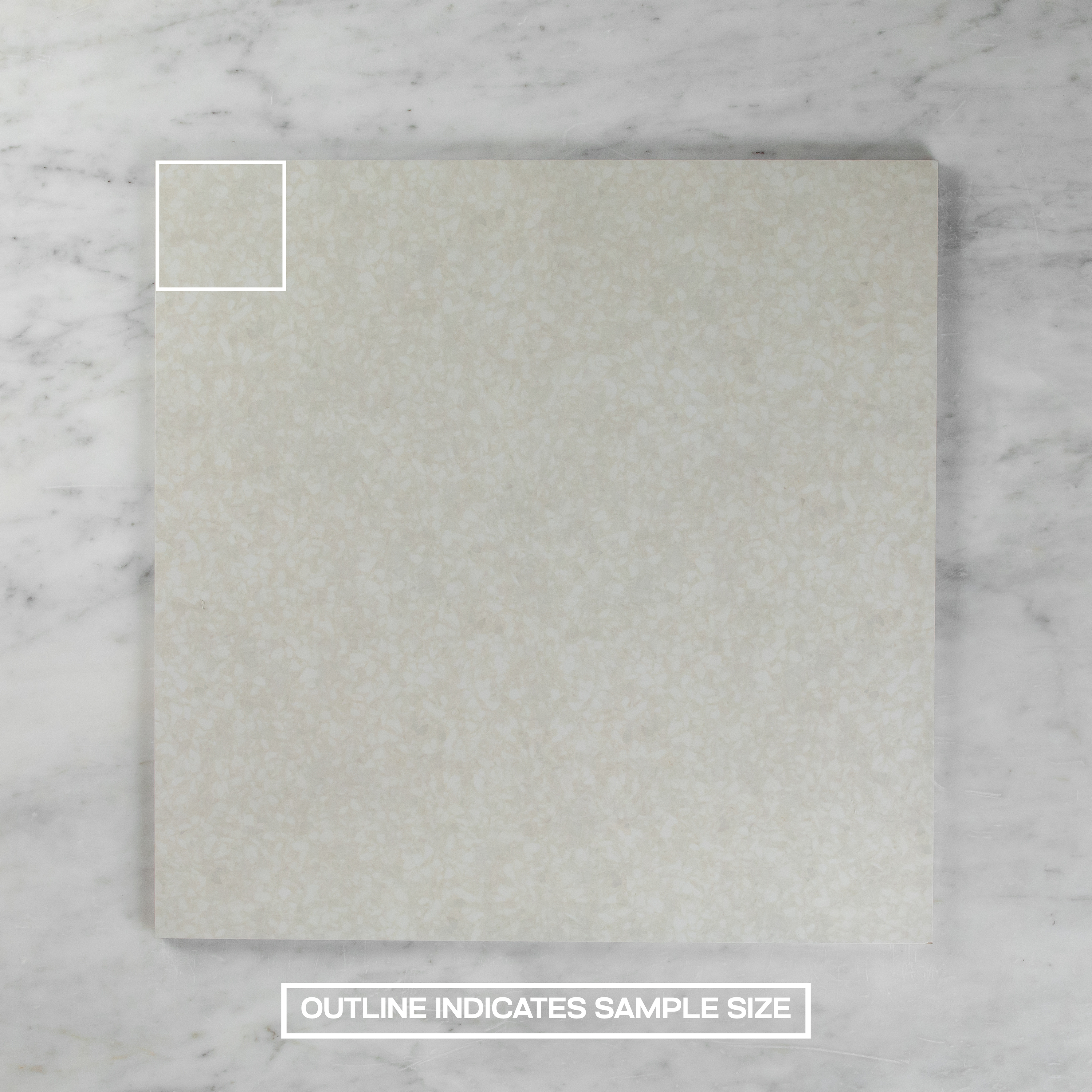 Paddington Terrazzo White Matte
