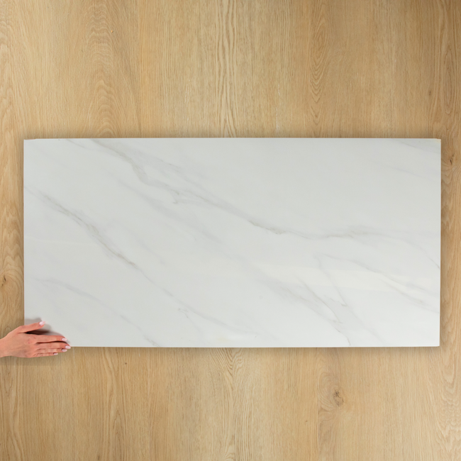 Light Carrara White Polished