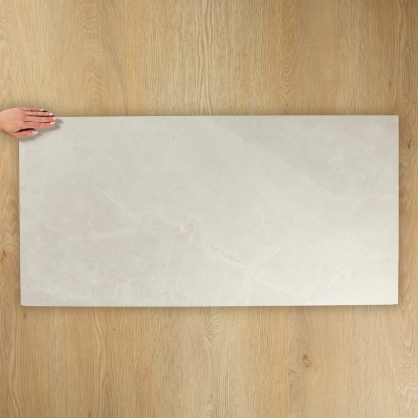 Aria Stone White Honed