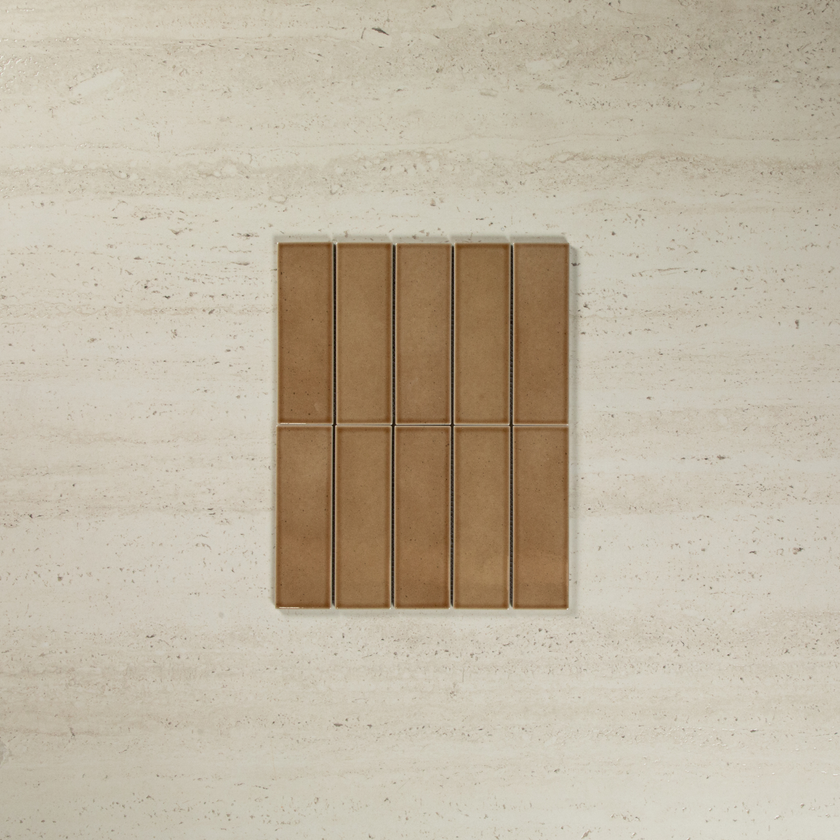 Amaya Gloss Brown Mosaic