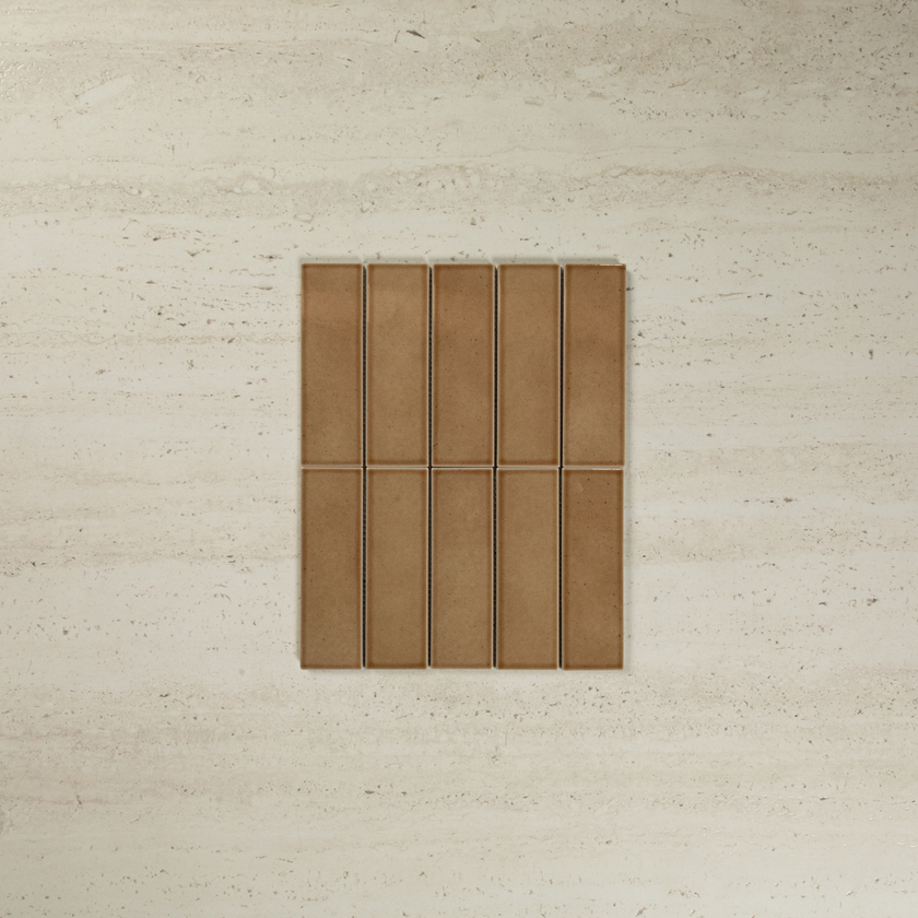 Amaya Gloss Brown Mosaic