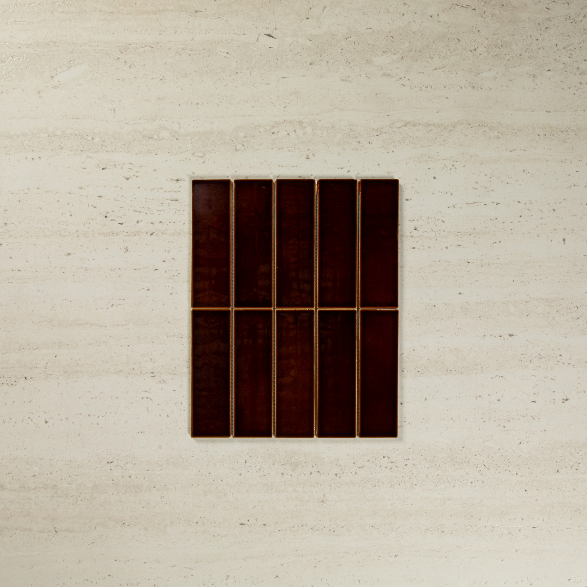 Amaya Gloss Chestnut Mosaic
