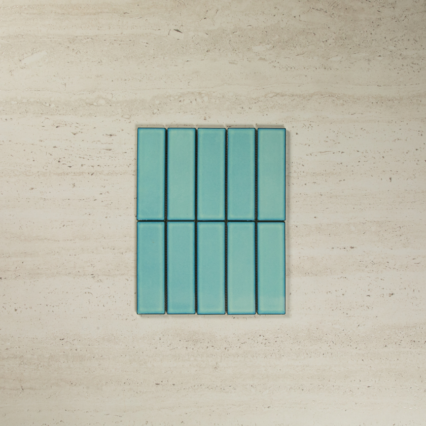 Amaya Gloss Olive Mosaic
