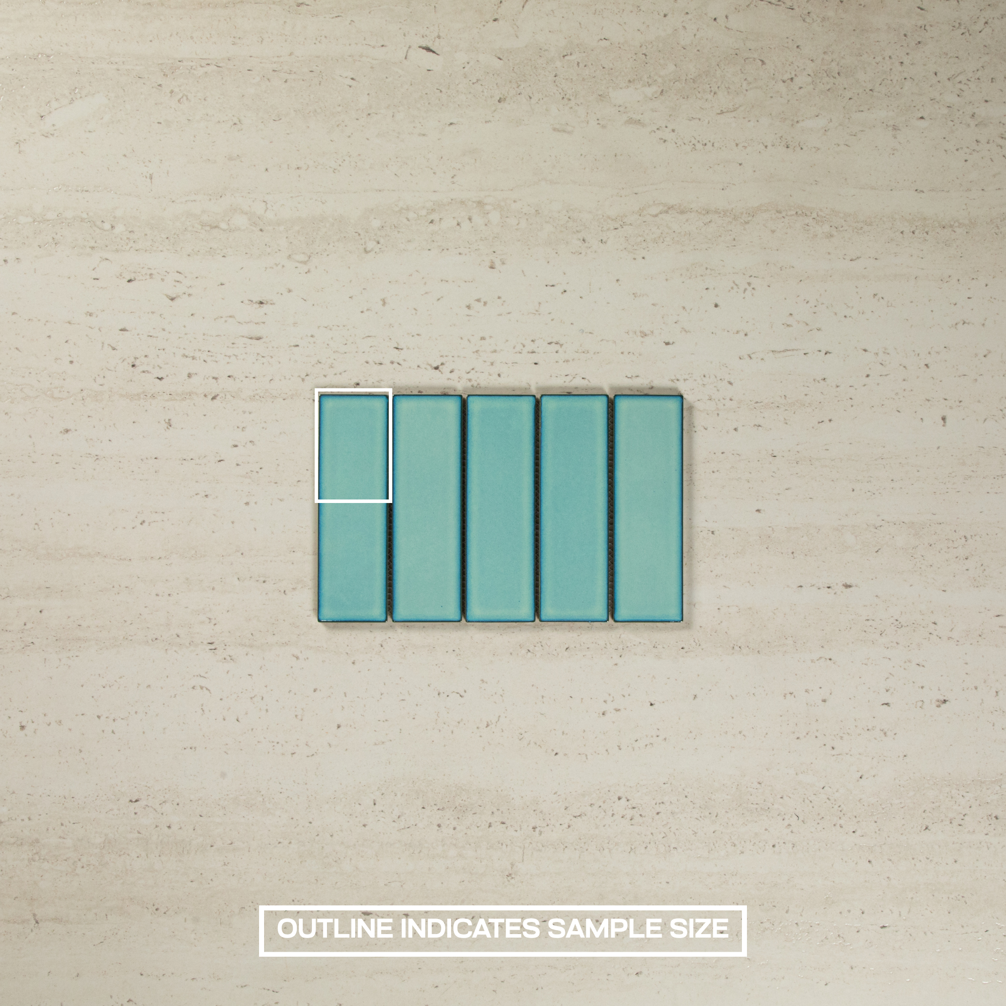 Amaya Gloss Olive Mosaic